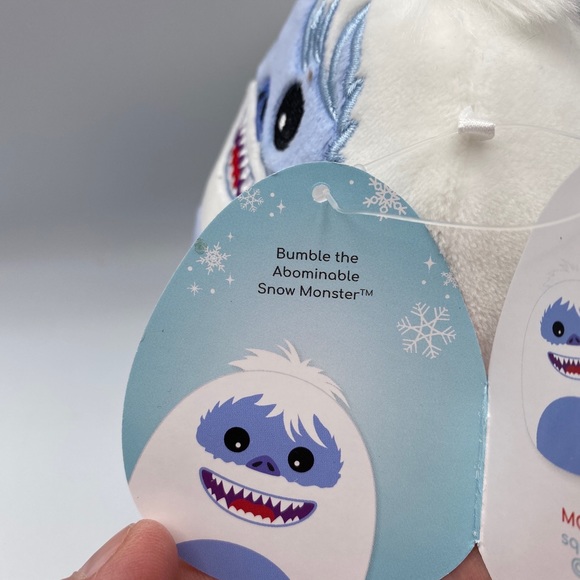 NEW - Squishmallows Bumble the Abominable Snow Monster 5" Plush Kellytoy - Picture 4 of 7